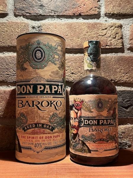 Rum Philippinen Don Papa Baroko 0,7 l Flasche in der Geschenkbox